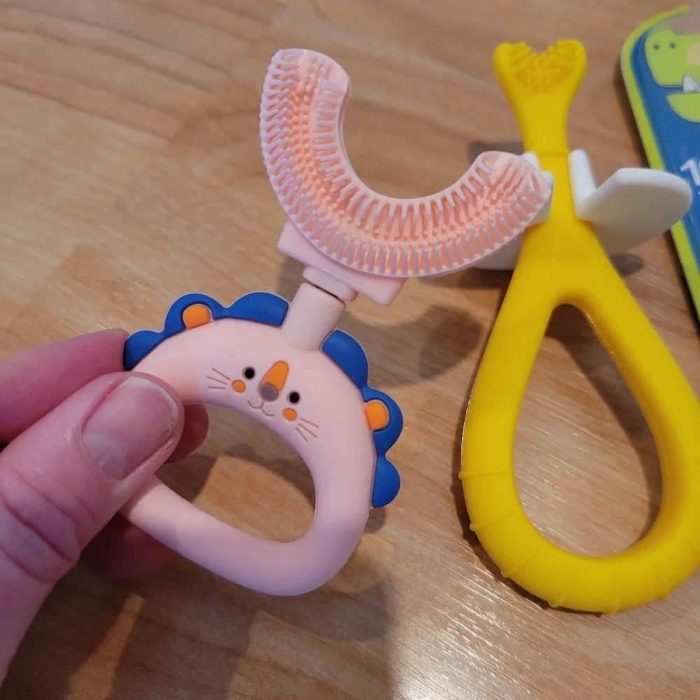 Baby Toothbrush And Hairbrush Bundle New